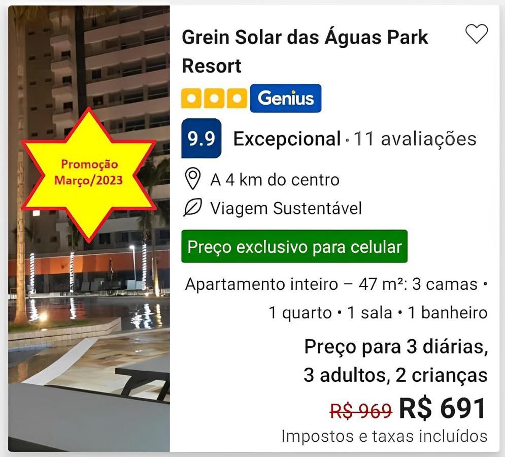 Grein Solar Das Aguas Park Resort Olímpia Extérieur photo